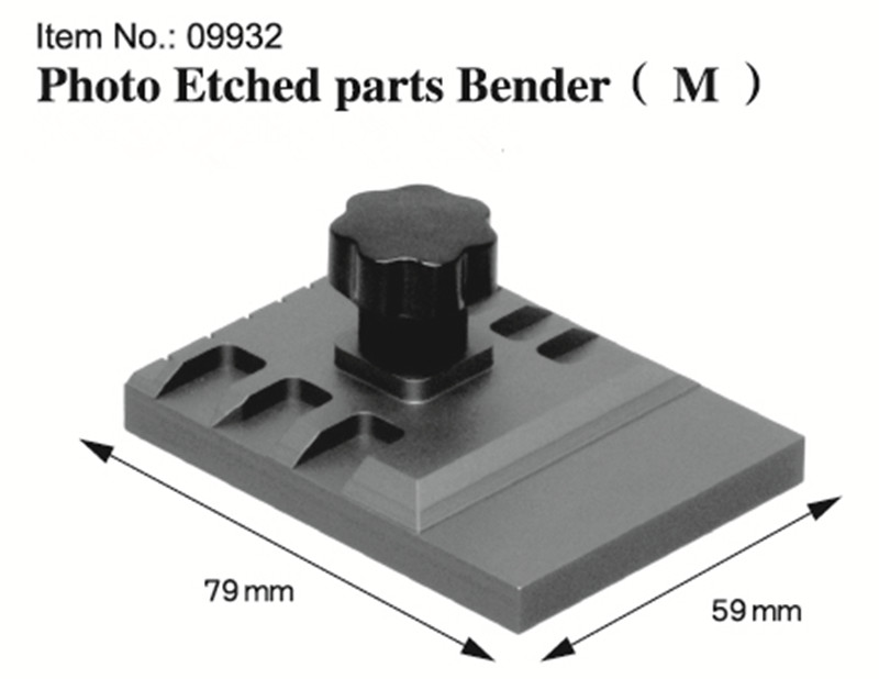 Trumpeter Master Gereedschap 09932 Foto Geëtst Onderdelen Buigen Bender Medium Hobby Craft Tool