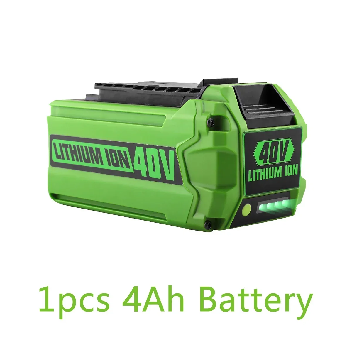 100% original para baterías Greenworks 40V 6Ah G-MAX fabricante de baterías de iones de litio batería de repuesto para herramientas eléctricas de cortacésped: Gris