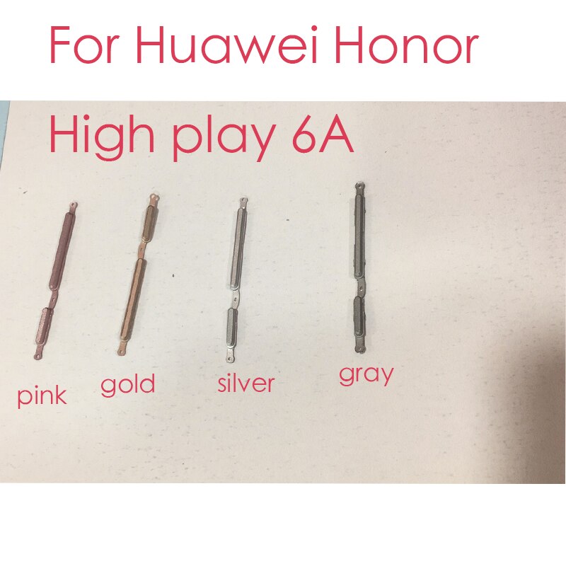 Voor Huawei Honor Hoge Play 6A Knop Aan Uit Volume Up Down Side Knop Sleutel
