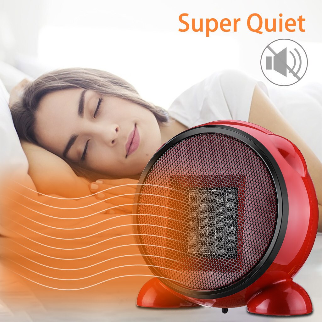 Wall Electric Heater Mini Fan Heater Desktop Household Wall Handy Heating Stove Radiator Warmer Machine for Winter EU Plug