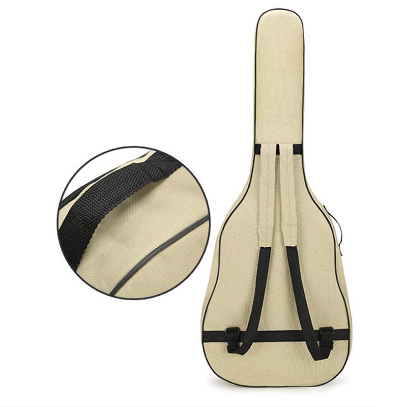 Bageek 40/41 Inch Oxford Fabric Acoustic Guitar Gig Bag Waterproof Backpack 5mm Cotton Double Shoulder Straps Padded Soft Case