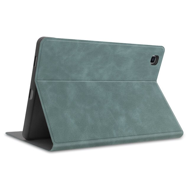 IBuyiWin Prämie Clever PU Ledertasche für Samsung Galaxis Tab S6 Lite 10,4 SM-P610/P615 10.4 "Tablette Funda abdeckung + S Stift Halfter: dunkel Grün
