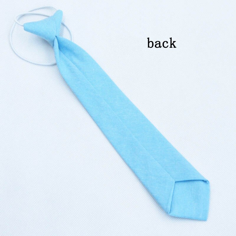 Solid Color Baby Tie Slim Neck Ties School Boys Girl Children Kids Baby Elastic Tie Baby Clothing Accessories Neck Ties