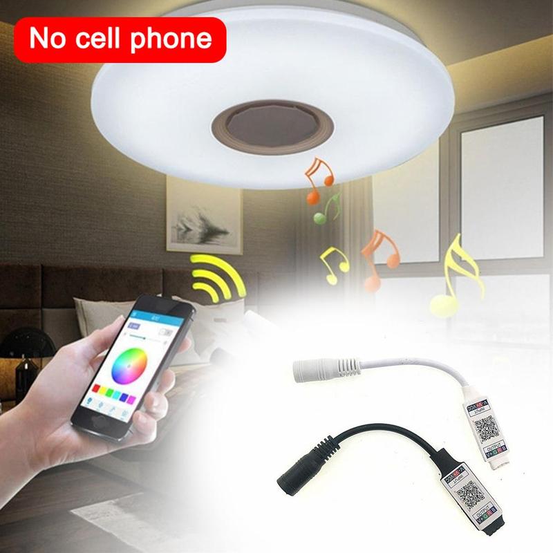 Wifi Mini RGB Bluetooth Controller LED Light Bar Wireless 5V 12V Controller RGB Bluetooth DC Light Bar Controller Music 24 Y1H1