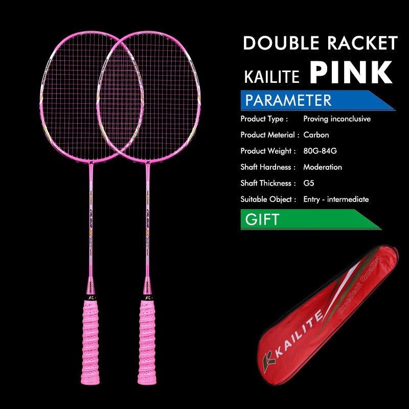 2 Pieces 4U G5 80g Carbon Fiber Badminton Racket Carbon Badminton Racquet 22-28 LBS: C8