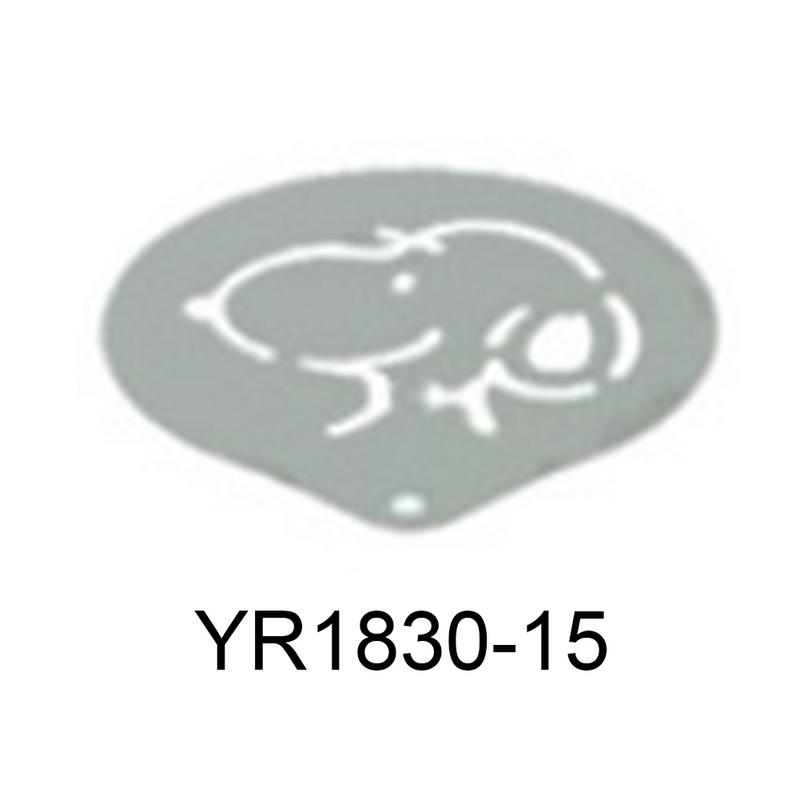 Koffie Stencils Rvs Koffie Decorating Stencils Sjabloon Voor Latte Cappuccino Cupcake Cookie Stencils