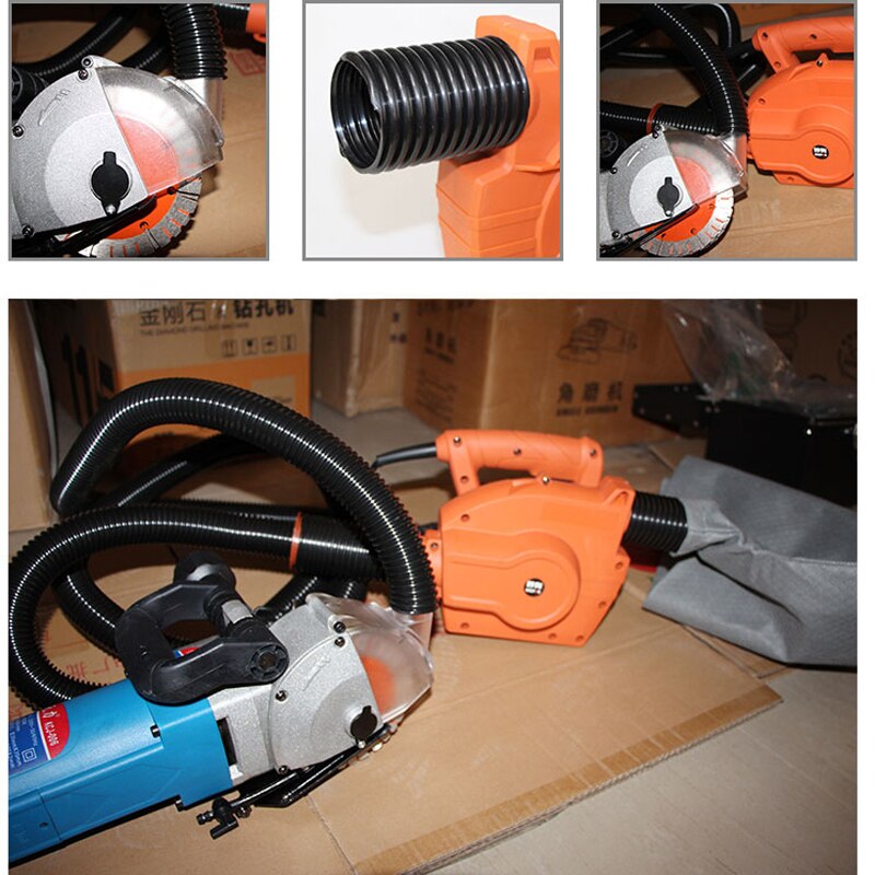 1280W Gokautomaat Stofzuiger Dust Blower Industriële Stofafzuiging Blower Muur Polijstmachine Algemene Zuig Fan