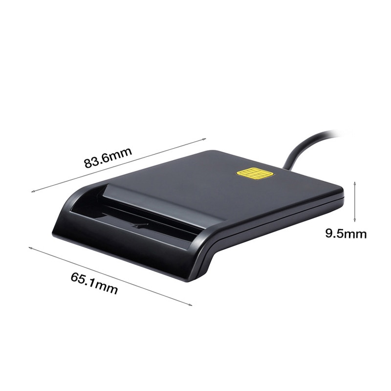 UTHAI X01 USB Smart Card Reader For Bank Card IC/ID EMV card Reader for Windows 7 8 10 Linux OS USB-CCID ISO 7816