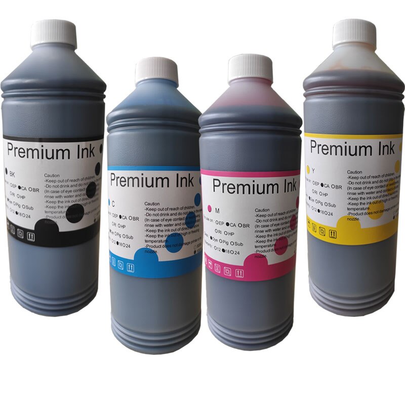 1000ml Premium Water-based Dye Refill Ink for Epson P600 P800 Ink-jet Printer