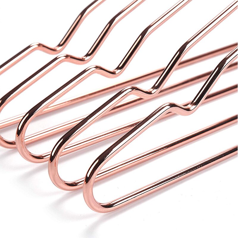 17 Inch Adult Heavy Duty Strong Rose Gold Clothes Hangers, Coat Hangers, Suit Hangers, Shirt Dress Hangers, Heavy Duty Clothing