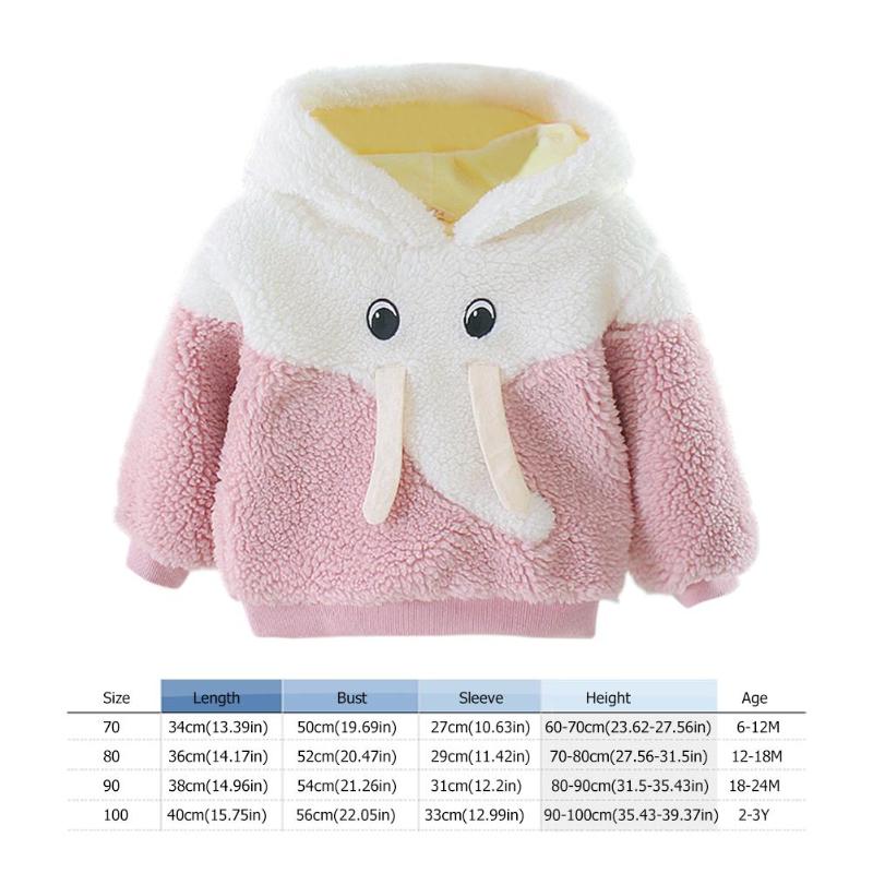 Durable bébé filles manteau habile fabrication coton bébé filles dessin animé à manches longues polaire hiver beau manteau de loisirs