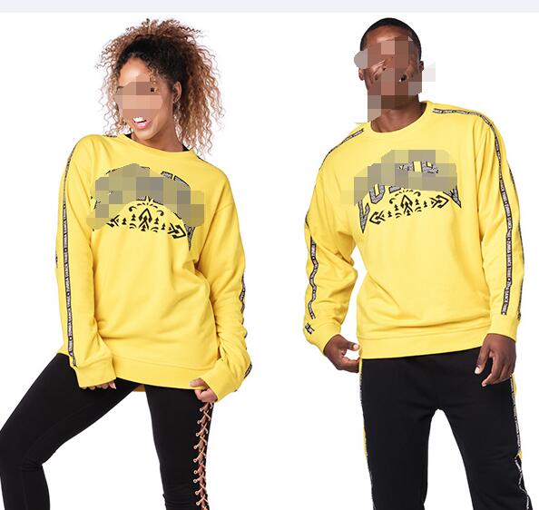 Verkoop Womens Dance Jas Jassen Tops Kleding Vrouwen Jas Uitloper T428: T428 yellow / S