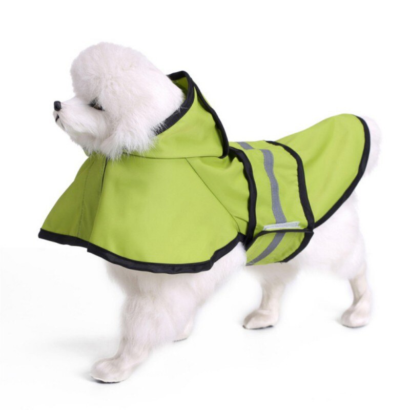 Hond Waterdichte Regenjas Reflecterende Regenjas Ademend Mesh Hond Outdoor Reizen Kleding Jas Voor Grote Hond Pet Katten Supplies
