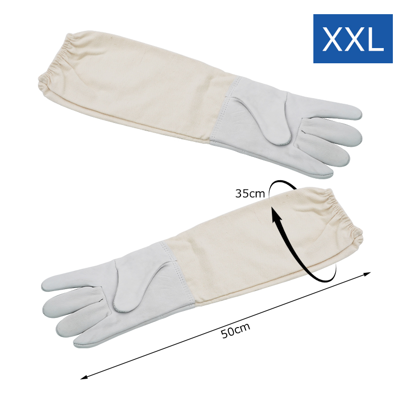 Imker-Handschuhe, Schutzhüllen, professionelle Anti-Biene für sterben Imkerei, Imker verhindern Bienenstock-Werkzeuge, stichfeste Handschuhe: Licht Grün