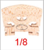 10 stk. / ahorn træ violin bro almindelig type 1/8 & 1/4 & 1/2 & 3/4 & 4/4 størrelse musikinstrumenter: En ottende