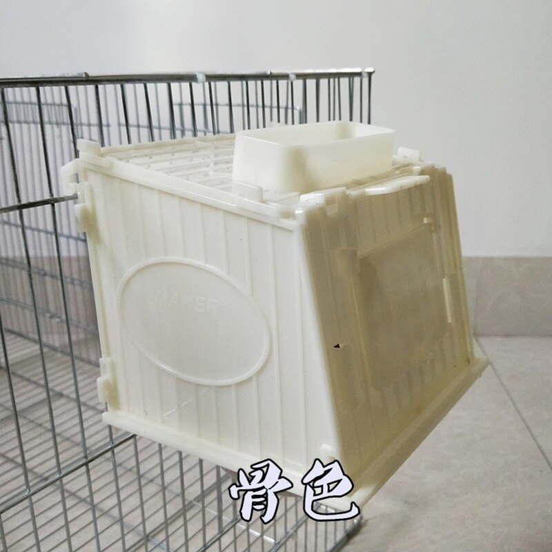 Jaula de plástico para pájaros, casa para loros, nido de plástico de , extraíble, WF, 1 ud.