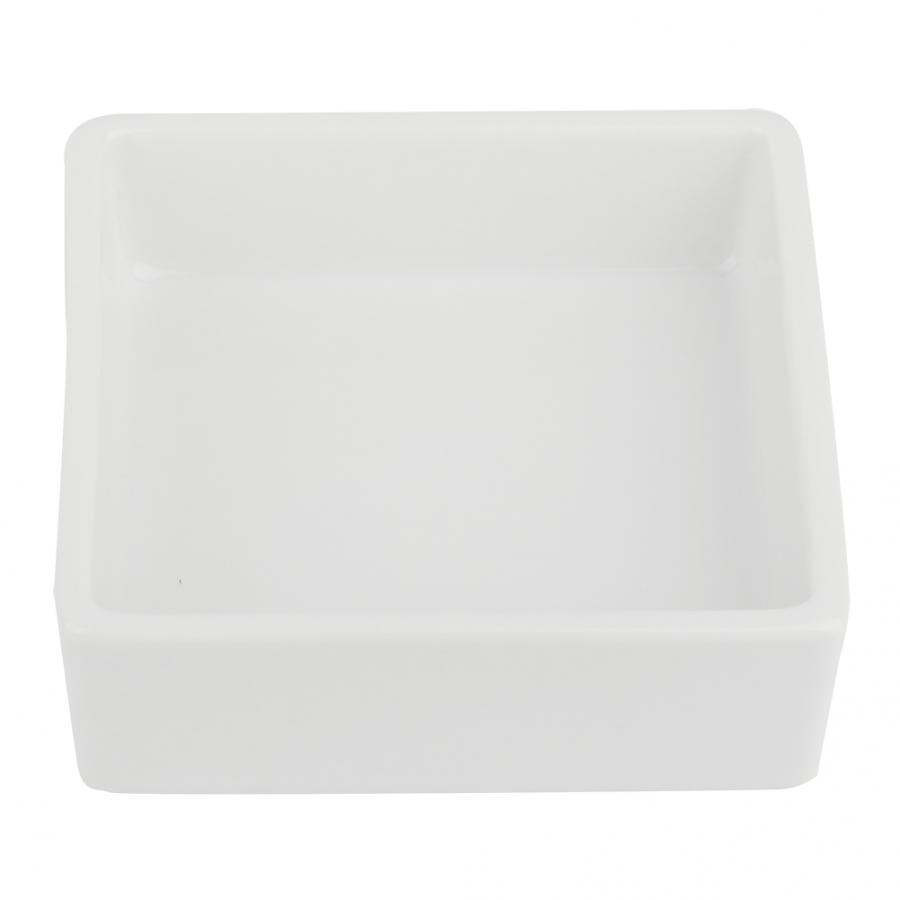 Zeepbakje keramische zeepbakje roestvrijstalen zeephouder voor douche dubbele laag afdruipzeepdoos draagbare zeepbakjes