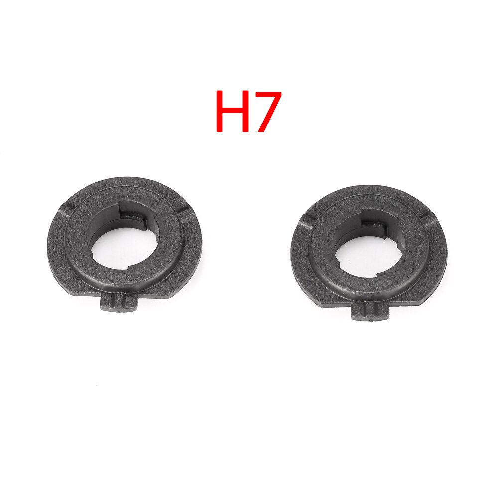 2 stk bil led hovedlys pære adapter holder base sokkel holder for  h1 h3 h4 h7 9004 9005 9007