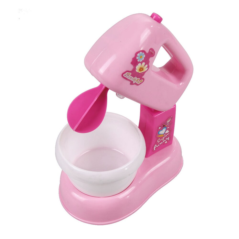 Enfants Mini bricolage Emulational mélangeur électrique mélangeur malaxeur ustensiles de cuisine outil cuisine accessoires cuisine semblant jouer jouet