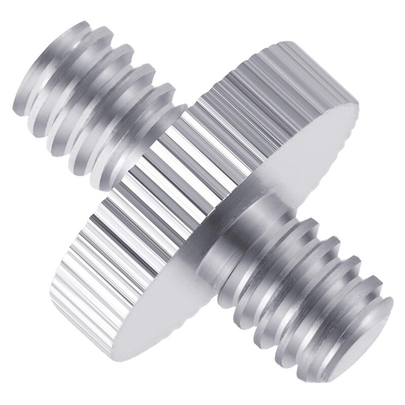 5 Pieces Metal Threaded Screw Adapter Tripod Screw Converter & 1x Lcd Monitor Adapter with Shoe Cold Shoe Base