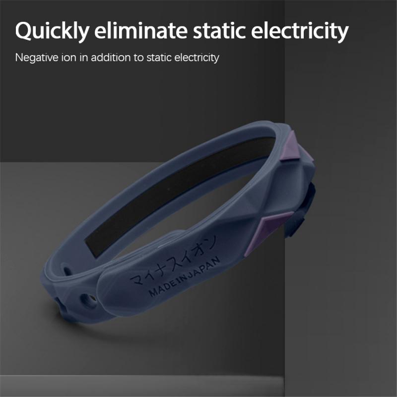 Pulsera antiestática electrostático eliminador de cuerpo humano, pulsera de eliminación electrostática inalámbrica