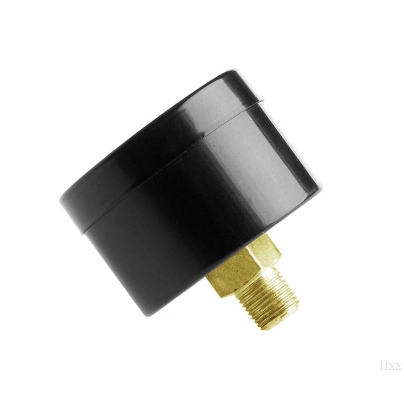 Medidor de pressão hidráulico pneumático 0-12bar 0-180psi do líquido do compressor de ar de saiflo novo