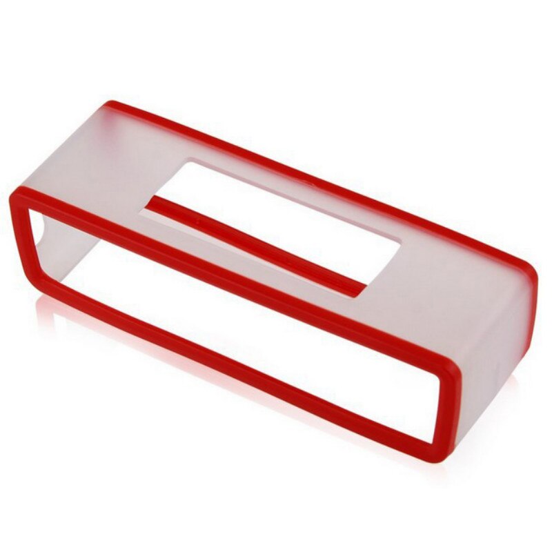 Coque en Silicone pour haut-parleur Portable pour Bose SoundLink Mini 1 2 Bluetooth protecteur de haut-parleur: red
