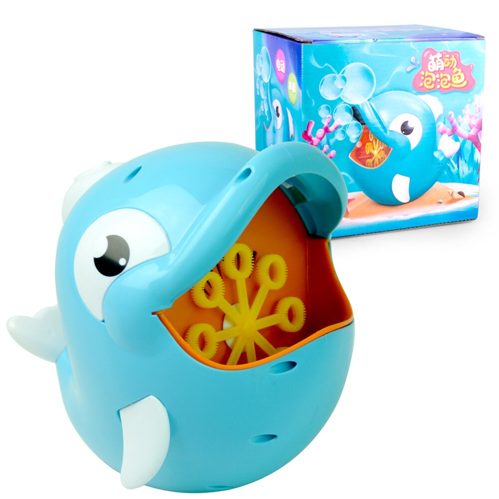 Cartoon Crab Bubble Machine Music Bubble Maker Blower Automatic Baby Bath Shower Toy Bathtub Soap Machine for Children: 5