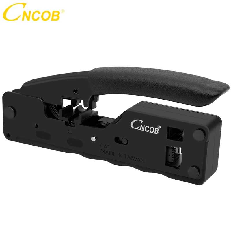 CNCOB Cable Crimper,Tail clip connector Network cable clamp, RJ45 8P network RJ11 RJ12 6P telephone, computer crimping tools