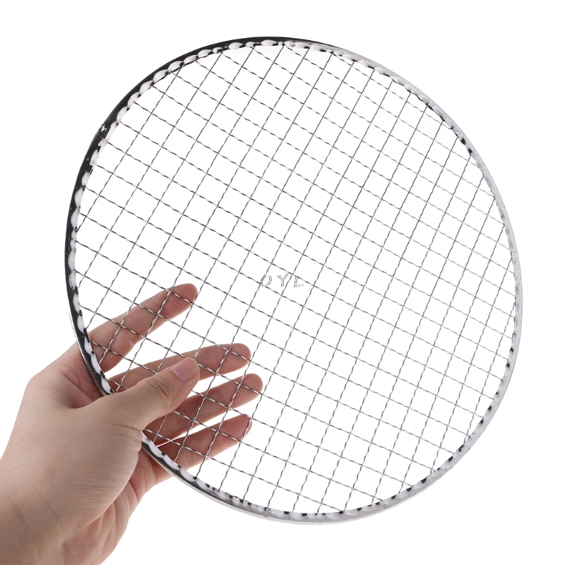 30 Cm Wegwerp Bbq Barbecue Grill Mand Gaas Netto Vlees Vis Groente Tool Keuken Koken Rotisseries Accessoire
