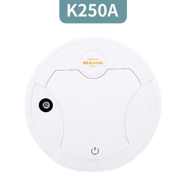 Vacuum Cleaner Robot Smart Spray Household Automatic Sweeping Robot Humidification Clean Machine Intelligent Vacuum Cleaner: K250A 5in1 White