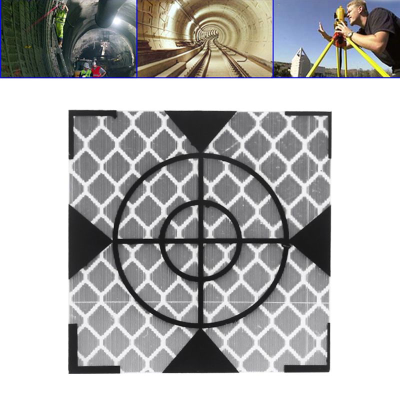 Reflector Sheet 40x40mm Reflective Tape Target Total Station Widely Used Enginee
