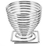 Soportes para esponja de maquillaje, soporte para exhibición de esponjas, esponja difuminadora de mezcla en forma de calabaza, soporte para secado, soporte para esponja para maquillaje, herramientas de belleza: Square base silver