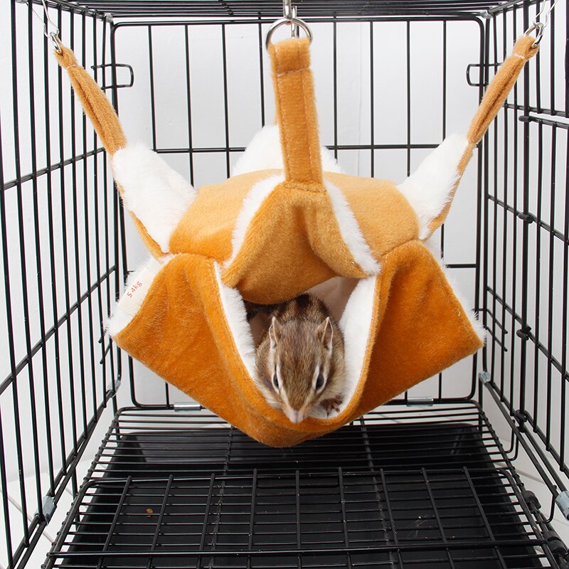 Furets écureuil Suger planeur Hamster hamac petit Animal lit pour animaux de compagnie mignon couleur nid