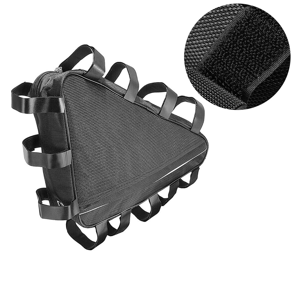 Elektrisk mountainbike li-ion batteri taske cover cykel trekant ramme taske
