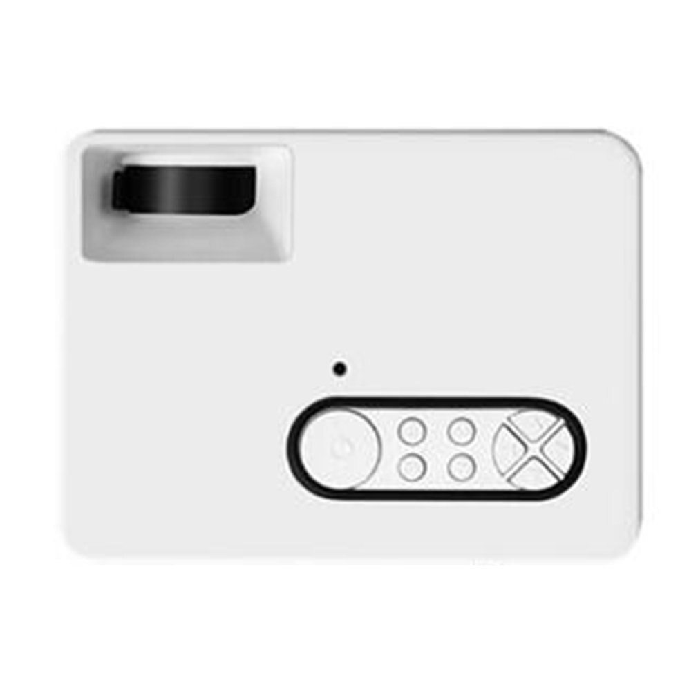 S361 portable mini projector LED projector supports 1080P HD Compatible with multiple devices Readable U disk