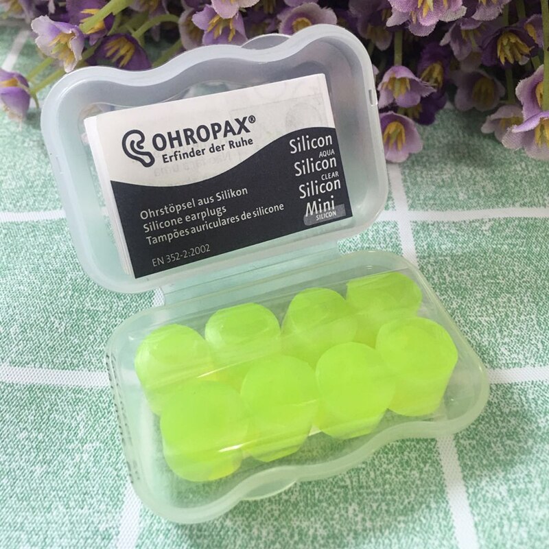 Protetor de ouvido para bebê, protetor de ouvido para crianças, natação à prova d' água, de silicone macio, para avião e dormir