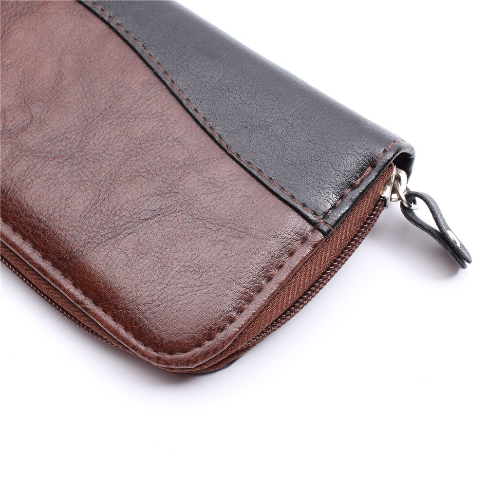Leather Case Hairdressing Scissors Bag Barber Salon Holster Pouch Holder Salon Styling Tool Kit for Shears