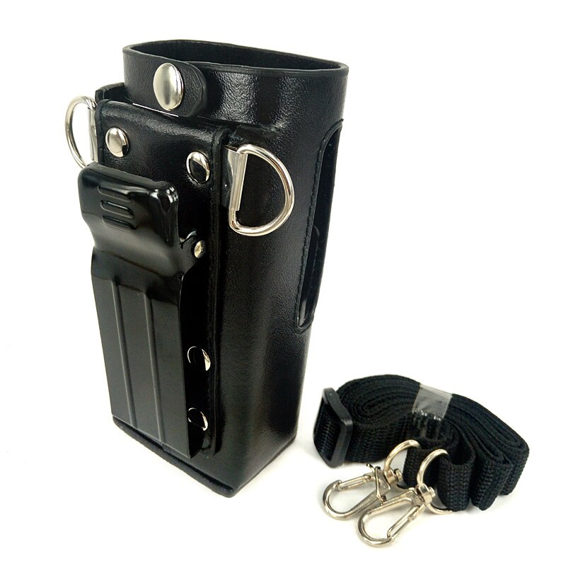 PU Lederen Tas Case voor Motorola GP338 GP360 GP380 HT1250 Walkie Talkie Walkie Talkie Hard Holster Beschermhoes