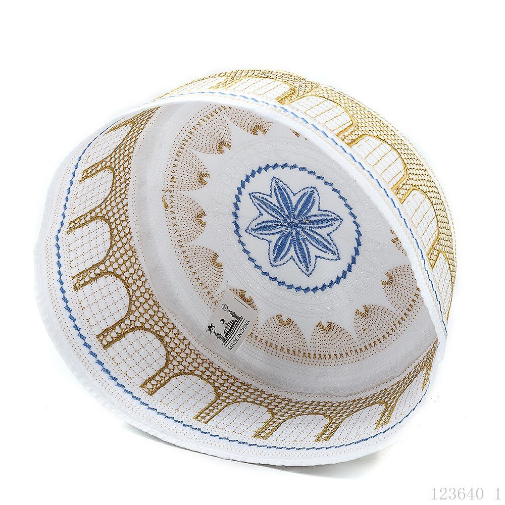 Chapeaux de prière hommes Kippot Musulman islamique turc indien eau casquette kippa Topi Kufi Namaz bonnet Gorro Musulman vêtements islamiques