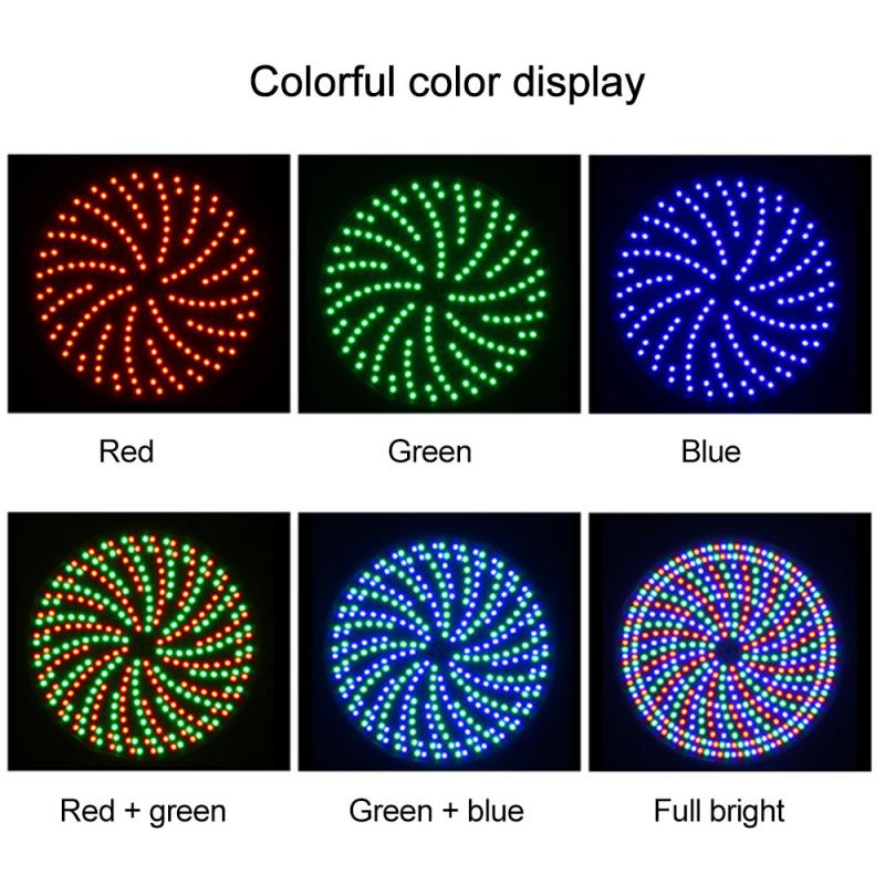 E26 35W Floating Underwater Light Submersible LED Disco Light Glow Show Swimming Pool Tub Spa Bath Light Lamp