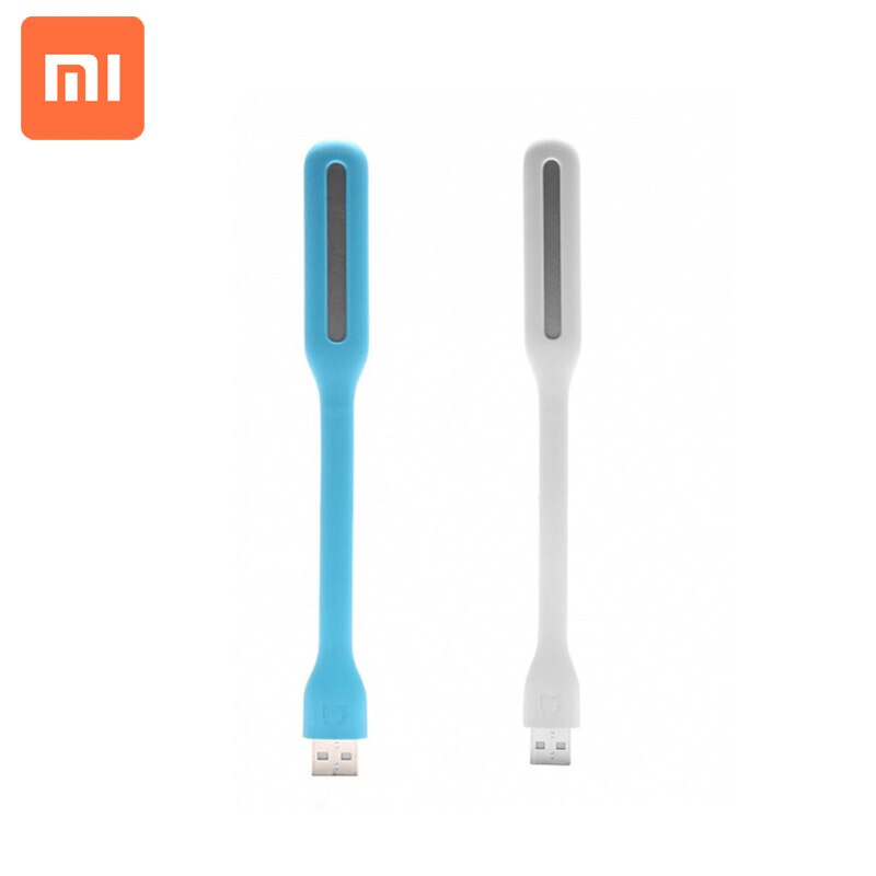 Xiaomi LED Ligh with Switch Adjust Portable t Mini Flexible 5V 1.2W USB LED Lamp for Power Bank Reading Night Light usb lamp mi