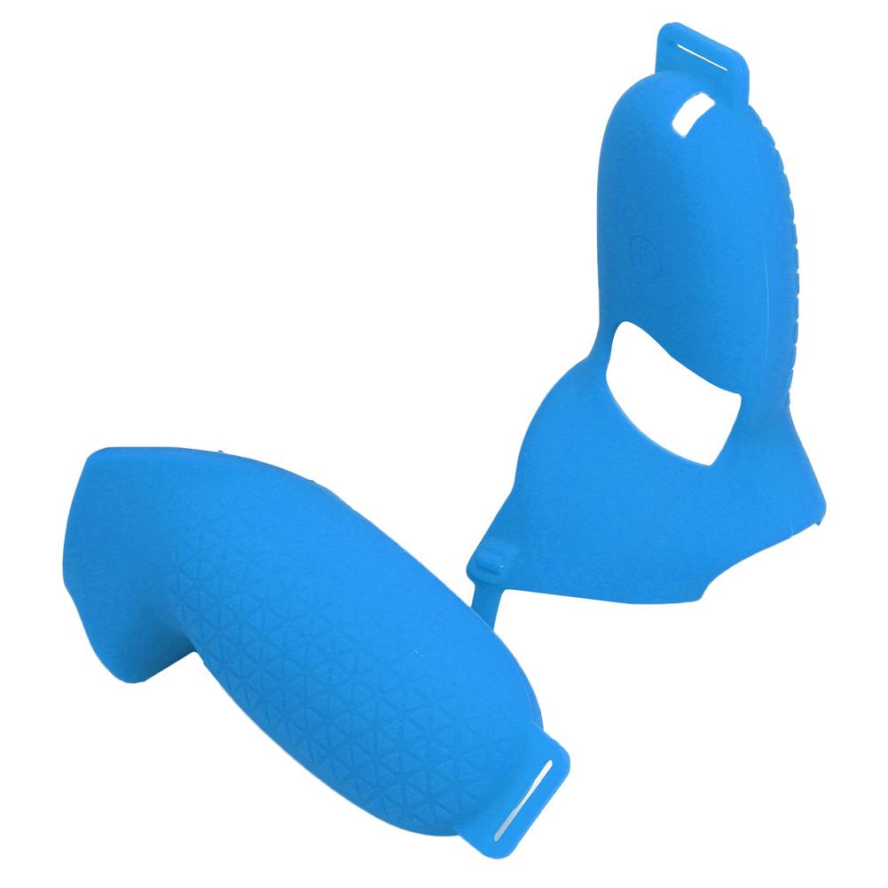 Controller Anti-slip Haut Knuckle Straps Für Oculus Quest 2 VR Touch Controller Grip Zubehör: Blue