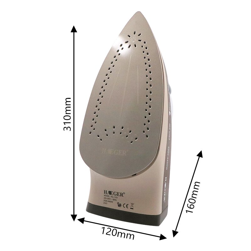 2200W electric iron steam iron, used for clothing high multifunctional ceramic iron ironing equipment HAEGER