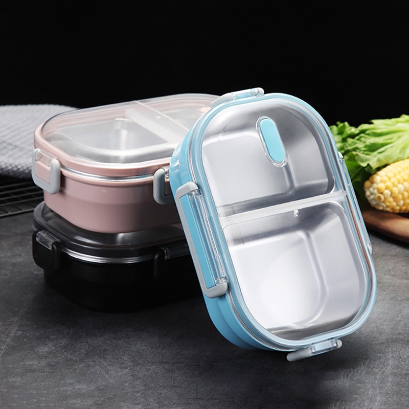 ONEUP Roestvrij Staal Draagbare Student Geïsoleerde Lunchbox Voor Kinderen Keuken Accessoires Lekvrije Voedsel Container Picknick School