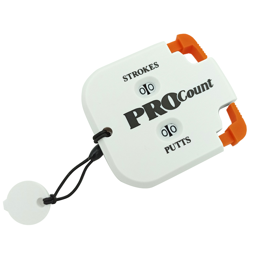 Neue Mini Handliche Golf Schuss Zählen Schlaganfall putten Ergebnis Zähler Zwei Ziffern punkten Wächter Golf Ausbildung Aids Golf Zubehör: das Neu4