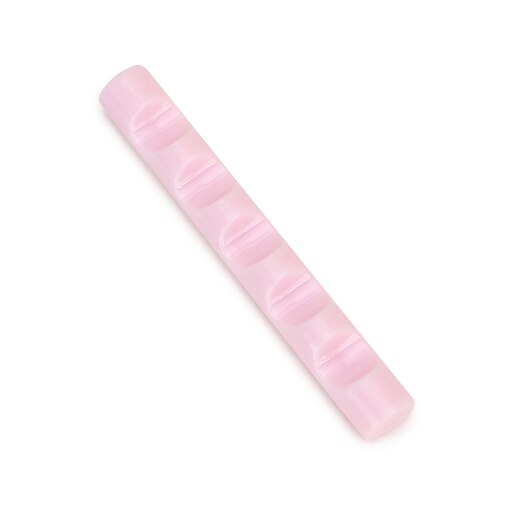 Nail art 5 gitter akryl pink stativ hylde maleri pensel pen holder holder stand display negle tips viser salon manicure værktøjer: Lyserød