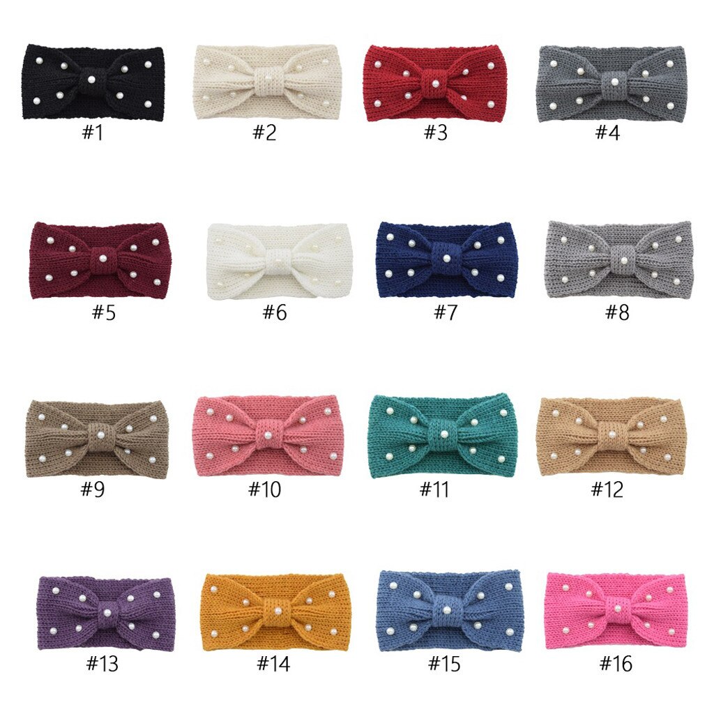 16 Style Headband Hair Band Elastic Head Wrap Sweatband Running Sport Fit Yoga Winter Gym Cycling Tennis Ear Cover