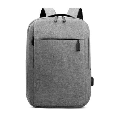 Men's Backpacks 15.6 Inch Laptop Backpacks USB Charging Large Capacity School Backpack Travel Daypacks Mochila Shoulder Bags: GRAY