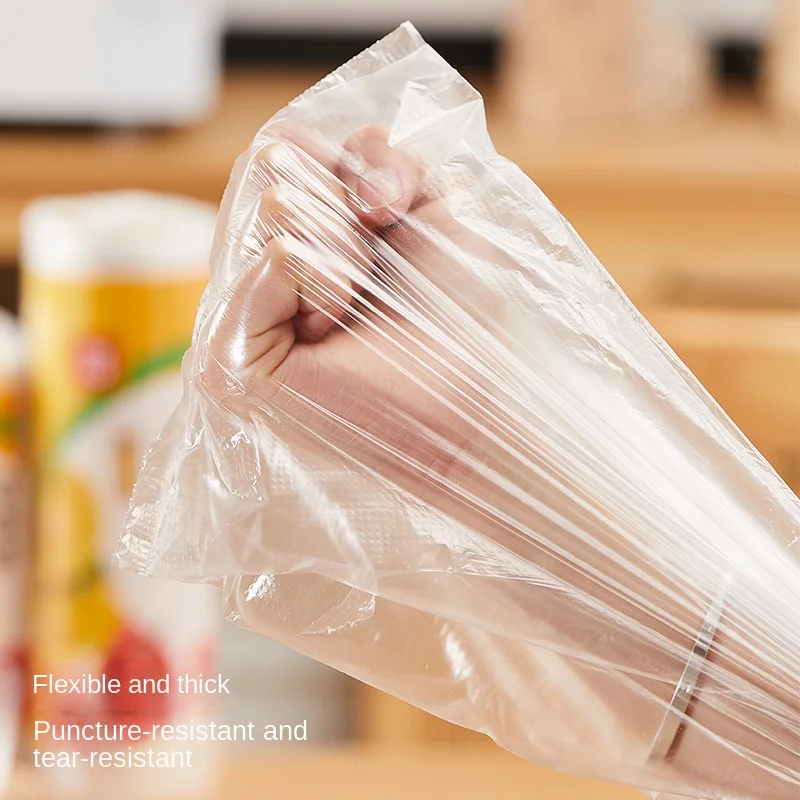 Paquete económico para el hogar, chaleco en rollo para embalaje de alimentos, bolsa de protección de frescura de PE, sellador al vacío engrosado para práctico y portátil